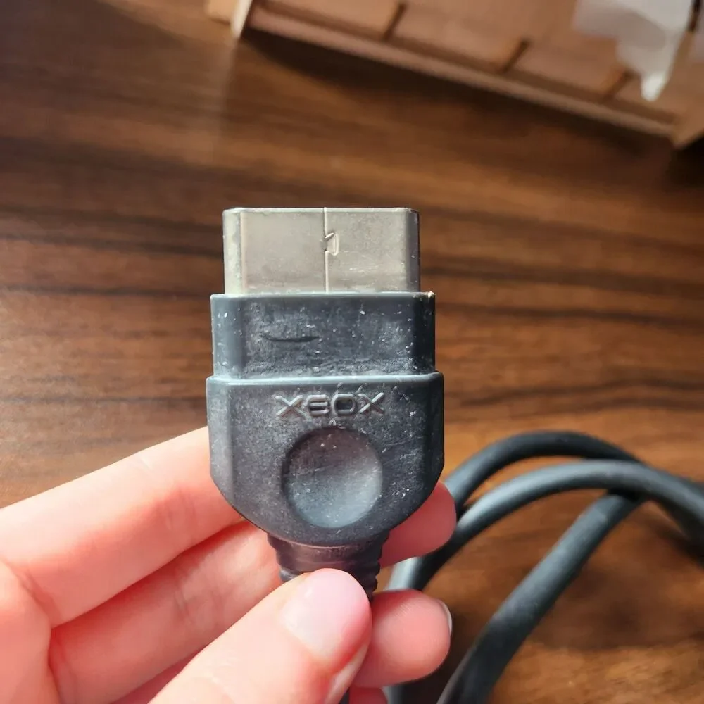 Official OEM Microsoft AV Audio Video composite Cable for Original XBOX